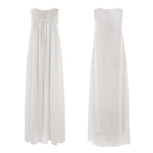 Sexy Women Boho Long Maxi Evening Party Lace Dress Beach Dresses Sundress J4U66