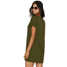 sexy women dress tie up criss solid o neck short sleeves casual dress bandage mini party dress vestidos J4U66