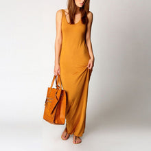 Sexy Women Sleeveless Bodycon Dress Scoop Neck Bandage Party Long Maxi Dresses  J4U66