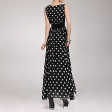 Sexy Women Sleeveless Party Chiffon Dress Ball Gown Long Maxi Dresses J4U66