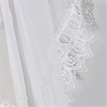 Sexy Womens Beach Wear Chiffon Lace Crochet Bikini Swimming Cover Up White J4U66