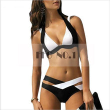 sexy womens bikini set mesh hollow out top swimsuit strap swimwearcut out lady bathingsuit thong bottoms bandage J4U66