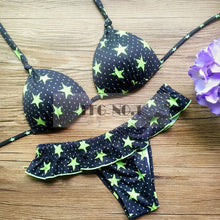 sexy womens bikini set mesh hollow out top swimsuit strap swimwearcut out lady bathingsuit thong bottoms bandage J4U66