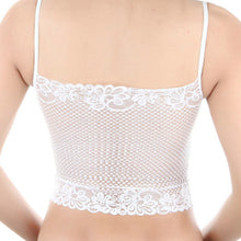 Sexy Womens Lace Mesh Tube Top Tank Bra Wrapped Chest Pad Underwear Bra  J4U66