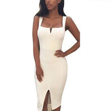 Sexy Womens Sleeveless Bandage Bodycon Maxi Party Dress J4U66