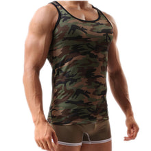 Shark Singlets Mens Tank Tops Military Style Camouflage Men Vest Sexy Camouflage Men's Gymshark Clothing J4U66