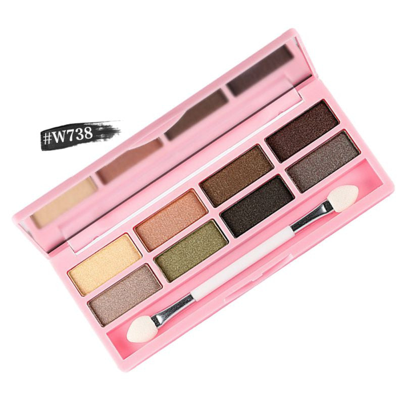 Shimmer Eyeshadow Makeup Palette by nanda Lasting Waterproof Eyeshadow L4 J4U66