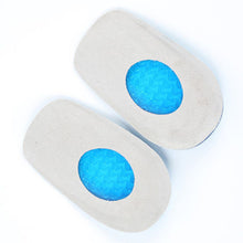 silicone gel feet cushion foot heel elastic care half insole shoe pad with cloth anti fatigue J4U66