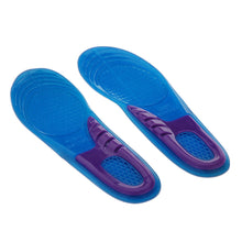 silicone gel ortic arch support massage anti slip sport insole insert cushion pad J4U66