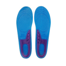 silicone gel ortic arch support massage anti slip sport insole insert cushion pad J4U66