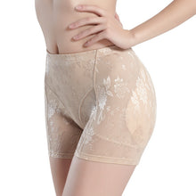 silicone padded panties women shapewear bum butt hip lift enhancing knickers safety panty J4U66