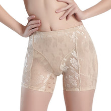 silicone padded panties women shapewear bum butt hip lift enhancing knickers safety panty J4U66