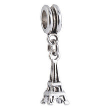 Silver Plated DIY Beads Fits Bracelet Necklace Pendants Jewelry Making Tower Doll Leaves Heart Crown 7 Pattern J4U66