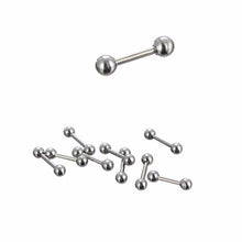 Silver Tongue Eyebrow Lip Belly Navel Ring Stainless Steel Piercing Body Jewelry 85Pcs 8 Styles J4U66
