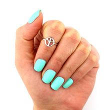 Simple Peace Open Adjustable Foot Jewelry Beach Jewelry S Delicate Toe Ring J4U66