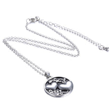 Sister Tree Of Life Pendant Necklace Letters Engraved Silver Charm Sweater Chain For Sister Family Gift J4U66