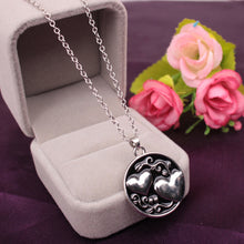 Sister Tree Of Life Pendant Necklace Letters Engraved Silver Charm Sweater Chain For Sister Family Gift J4U66