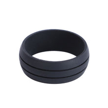 size 10 11 12 men women mm cozy rubber silicone rings flexible wedding band J4U66