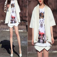 Size S M L XL Brief Asymmetrical SkirtsWomen Sexy Chiffon Georgette Solid Mini Pockets Skirts Women Black White J4U66