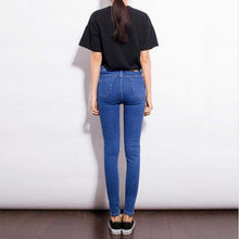 Skinny Pencil Pants Girls Denim Ripped Boyfriend Jeans With Holes For Women Girls High Waist Plus Size Jeans J4U66