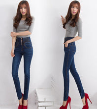 Skinny Stretch Jeans Pants Jean Slim Feet Elastic Waist High Waist Jean J4U66