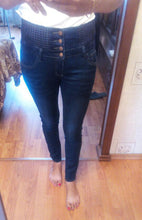 Skinny Stretch Jeans Pants Jean Slim Feet Elastic Waist High Waist Jean J4U66