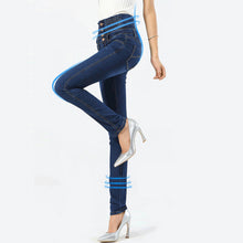 Skinny Stretch Jeans Pants Jean Slim Feet Elastic Waist High Waist Jean J4U66