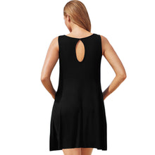 sleeveless women dress hollow out evening party black dress robe elegant office dress vestidos xxxl plus size J4U66