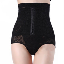 Slimming Corset Underbust Body Waist Abdomen Lace Postpartum Control Shaper Briefs Pants J4U66