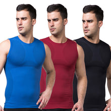 slimming mens body control shaper vest tummy belly waist girdle cincher shirt underwear bodysuit J4U66