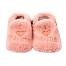 Soft Cozy Baby Toddler Shoes Kids Boy Girls Heart & Letter Pattern Warm Crib First Walkers Skid-proof Shoes 0-1Y  J4U66