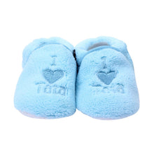 Soft Cozy Baby Toddler Shoes Kids Boy Girls Heart & Letter Pattern Warm Crib First Walkers Skid-proof Shoes 0-1Y  J4U66