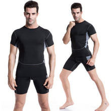 Soft Mens T-Shirt Fitness Muscle Stretch Short Sleeve Tops Tee J4U66