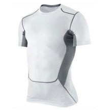 Soft Mens T-Shirt Fitness Muscle Stretch Short Sleeve Tops Tee J4U66
