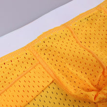 Soft Nylon Underwear Sexy Men Briefs Shorts Bulge Pouch Mesh Panties J4U66