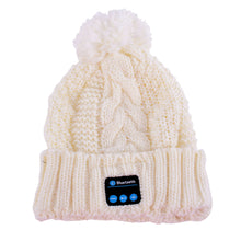 Soft Warm Beanies Hats for Wireless Bluetooth Smart Caps Headphone Headset Speaker Mic J4U66