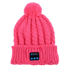 soft warm beanies hats for women wireless bluetooth smart caps headphone headset speaker mic J4U66
