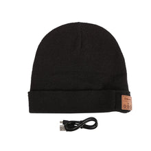 Soft Warm Beanie Hats for Men Unisex Wireless Bluetooth Smart Cap Headset Headphone Speaker Mic Bluetooth Hat J4U66