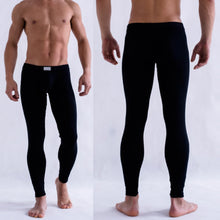 solid color mens long johns pants thermal underwear low rise underpants m l J4U66