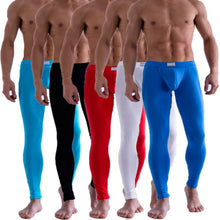 solid color mens long johns pants thermal underwear low rise underpants m l J4U66