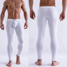 solid color mens long johns pants thermal underwear low rise underpants m l J4U66