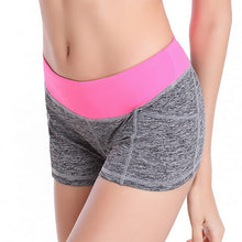 Solid Colors Seamless Stretch Shorts Spandex Workout Basic Plain Tight J4U66