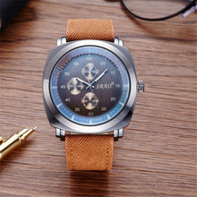 Sport Watches Men Luxury Brand Canvas Strap Men 3Bar Waterpoof Wristwatches ClockQuartz Watch Relogio Masculino J4U66