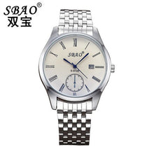 Sports Brand Quartz Mens Watches Top Brand Luxury Quartz-watch Clock Date Stainless Steel Wristwatch Relogio Masculino J4U66