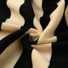 women sweaters pullovers deep v neck crop tops striped long sleeve knitted sweater outwear roupas femininas J4U66