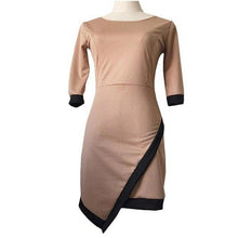 Dress Plus Size Clothing Mujer Bodycon Dress Sexy Dresses Women Half Sleeve Asymetrical Vestido Femme J4U66