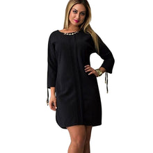 Long Sleeve Bodycon Sexy Round Neck Party Mini Dress Plus Size LY3 J4U66