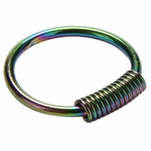 Wrap Captive Piercing Ring Real Pierced Septum Ring Nose Ear Catilage Tragus Helix Clicker Body Jewelry J4U66