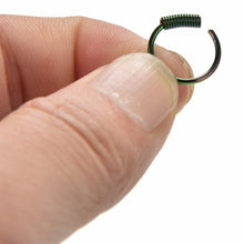 Wrap Captive Piercing Ring Real Pierced Septum Ring Nose Ear Catilage Tragus Helix Clicker Body Jewelry J4U66