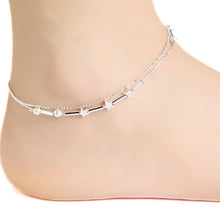 Star Foot Chain Bracelet Anklet Silver Plated Barefoot Anklet Beach Sandal Foot Jewelry Style J4U66